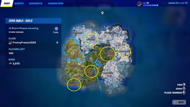 Fortnite Society Medallion locations