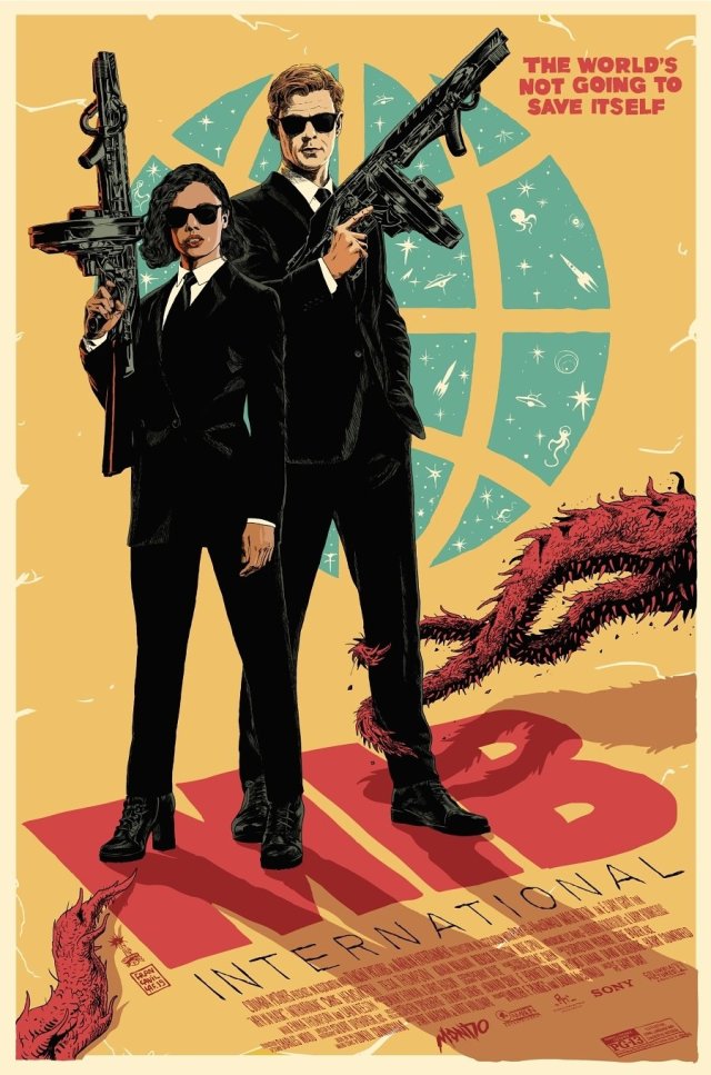 Men in Black International contest Mondo poster win